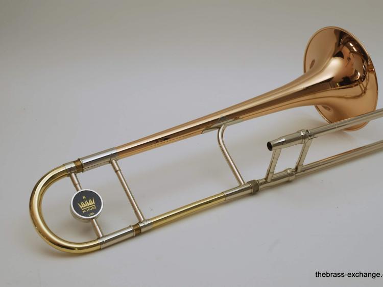 King 4B Gold Brass Model 2104
