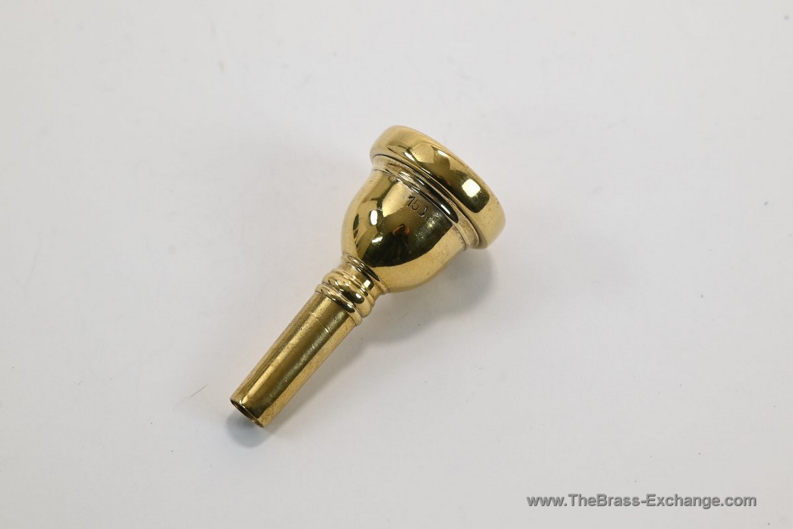 Vintage Vincent Bach 15C New York Era Gold Plated Trombone Mouthpiece