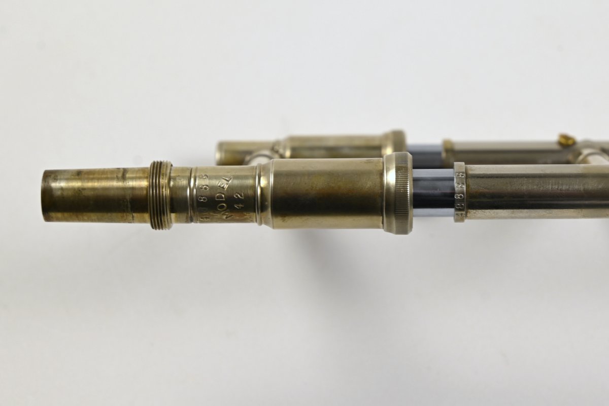 Bach trombone serial number location on cork barrel – The Brass Exchange