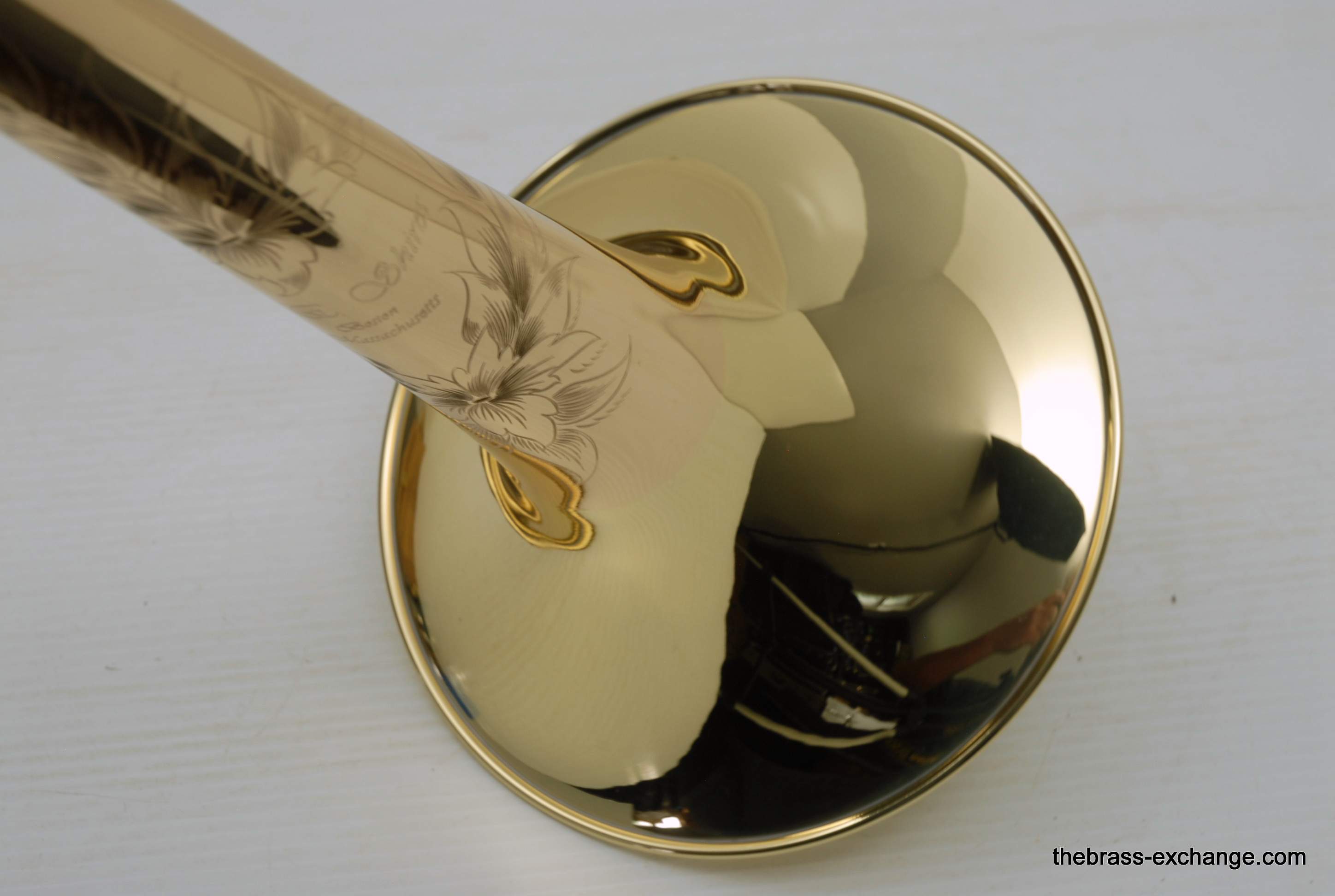 Shires 7GYLW Tenor Bell – Gold Brass Stem Yellow Brass Flare