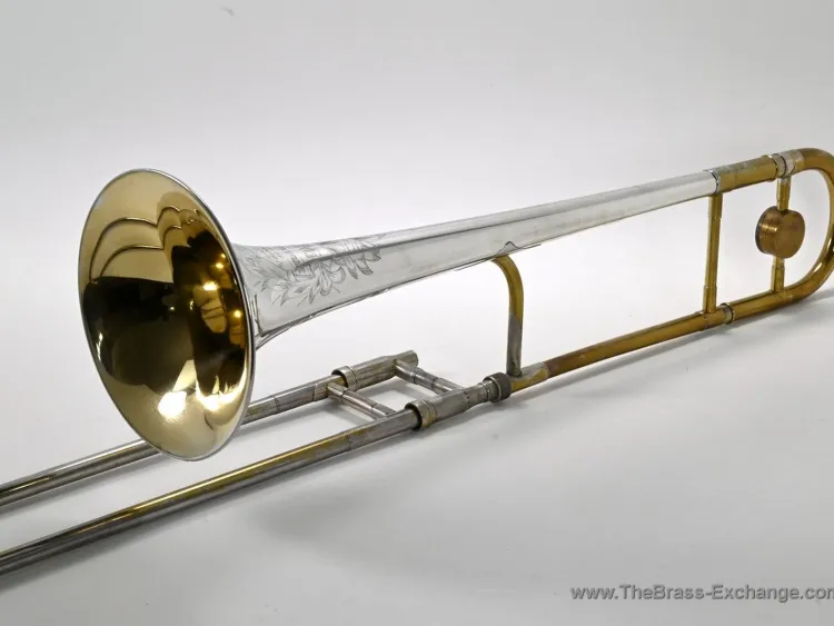 King 2B Silvertone Trombone Serial Number 294965 – The Brass Exchange