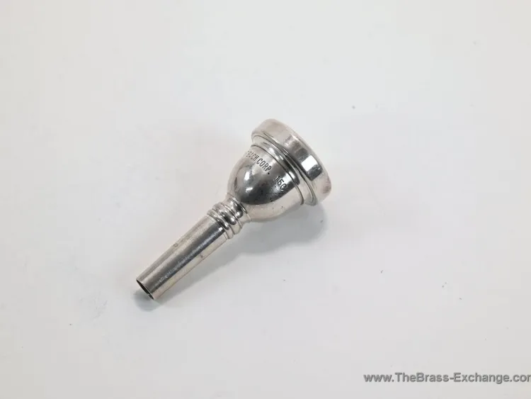 Bach Corporation 15C Small Shank Trombone Mouthpiece – Elkhart Era (Silver Plated)