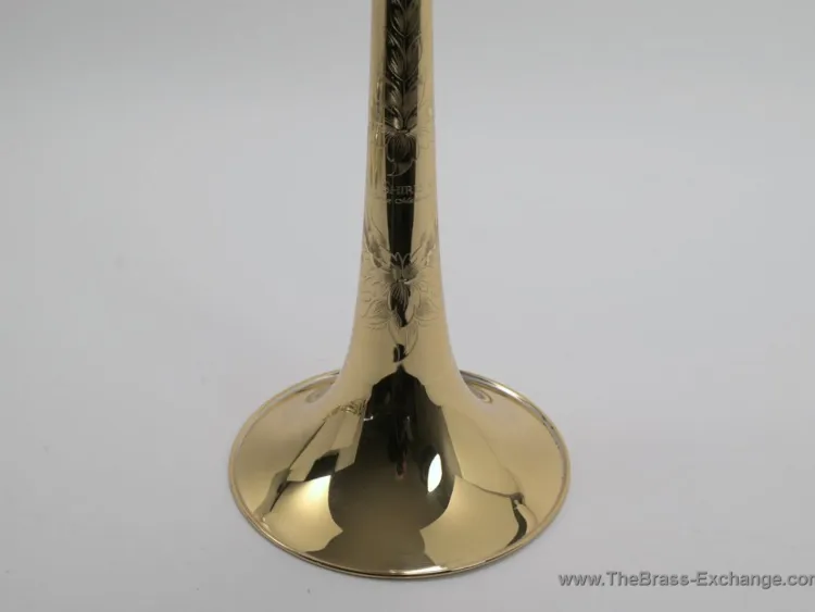 S.E. Shires 7GLW Gold Brass Tenor Trombone Bell – Shop Demo (8.5" Lightweight)