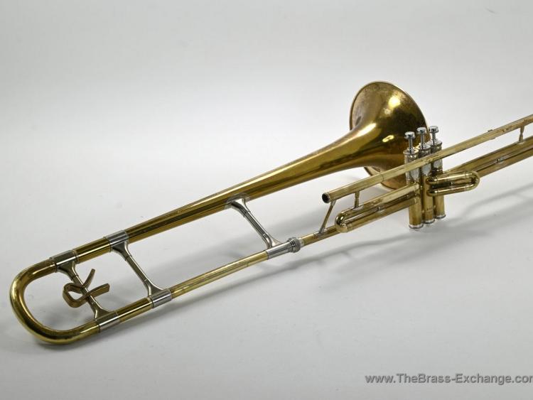 Reynolds Valve Trombone SN 29556 – Full Side View of Body and Valve Section