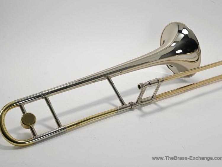 Greenhoe GC2-N Jazz Trombone (2023) – Full Instrument Front View