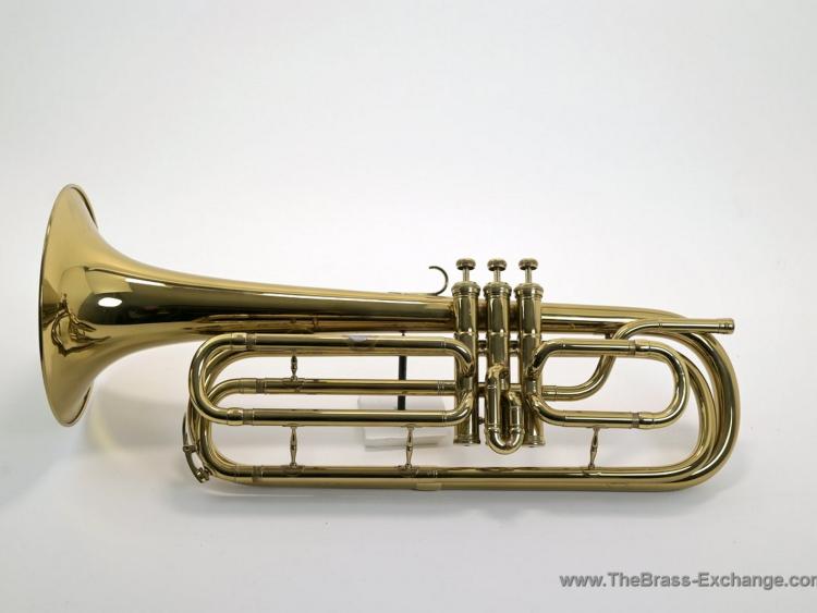 Mirafone Model 1346 Marching Valve Trombone (Flugabone) – Vintage – Pre-Owned
