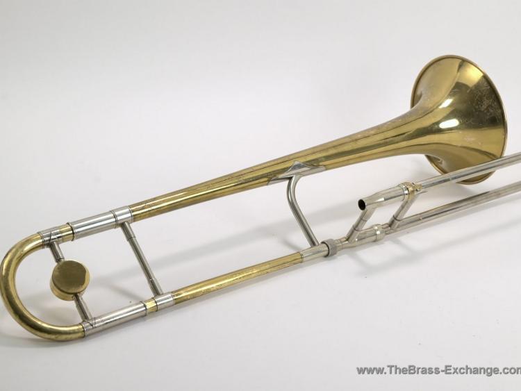 King 2B Liberty H.N. White Era Trombone – Full Left Side Instrument View