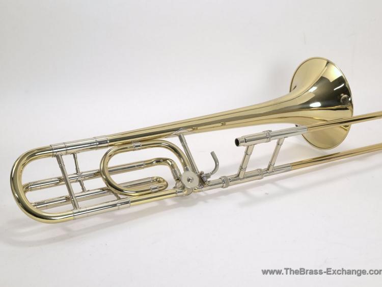 1969 Conn 79H Elkhart medium-bore trombone with traditional F-attachment, serial M10413