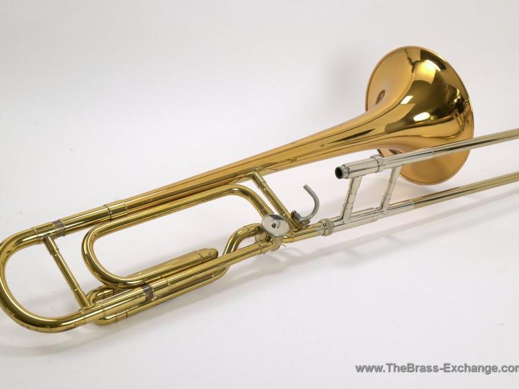 Conn 75H Medium-Bore F-Attachment Trombone Full View