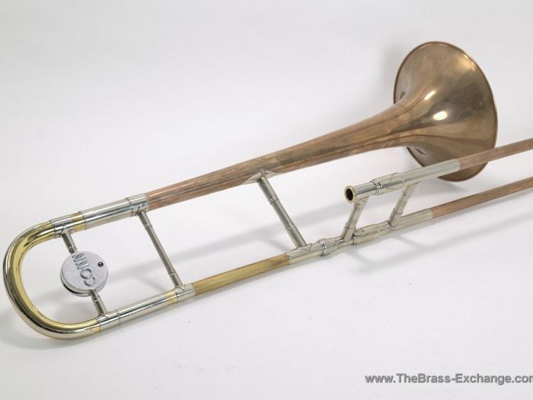 Conn 8H Elkhart Trombone Full Rear Angle View – Serial 524150