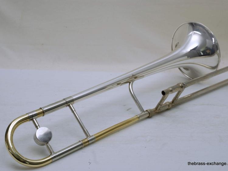 King 3B Silversonic Trombone 1960s Model Full View