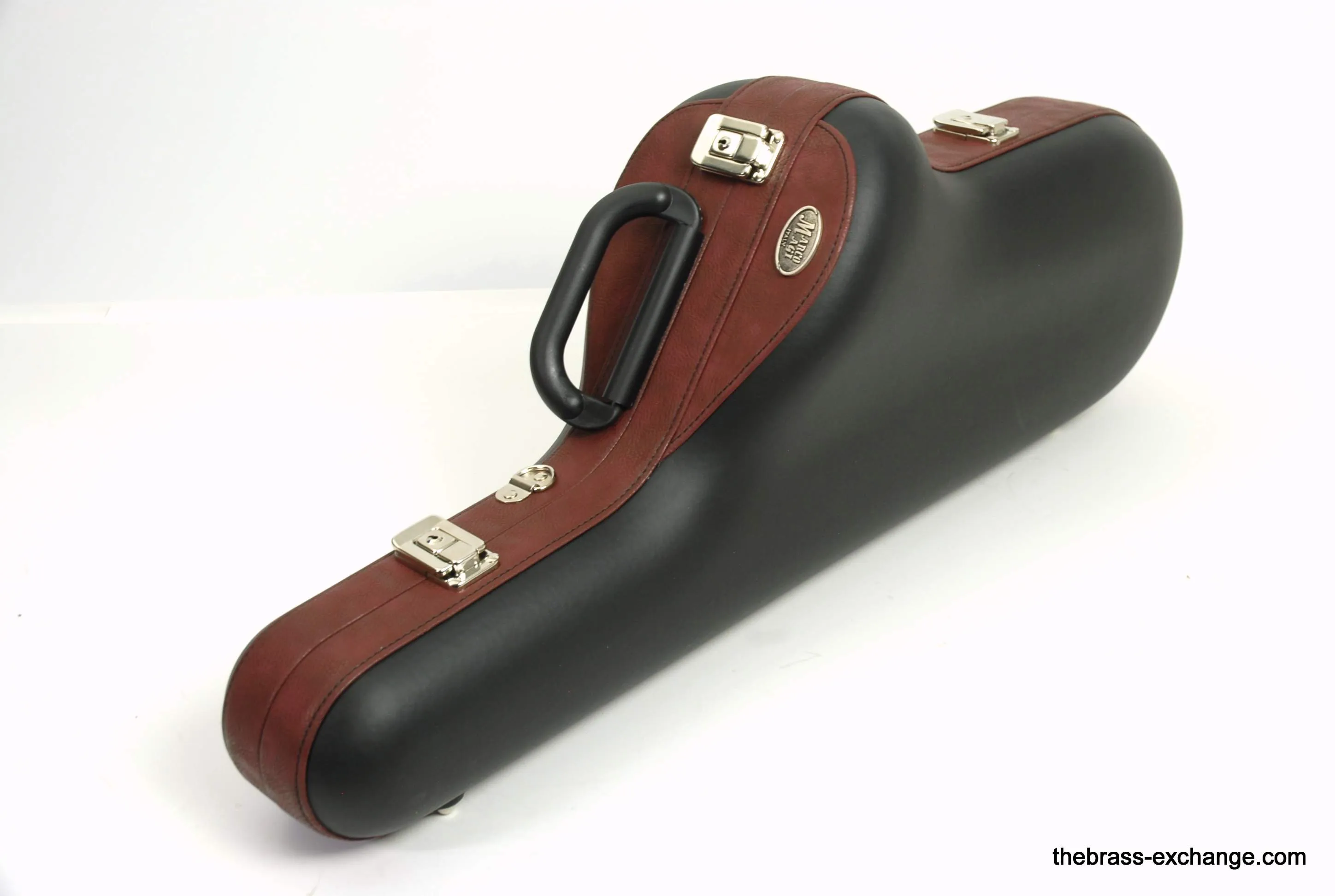 新品タグ付き　machatt ロハシーサーモ2wayコート　SAX Marco Magi Tenor Sax Two Color Black Burgundy Leather | Brass Exchange