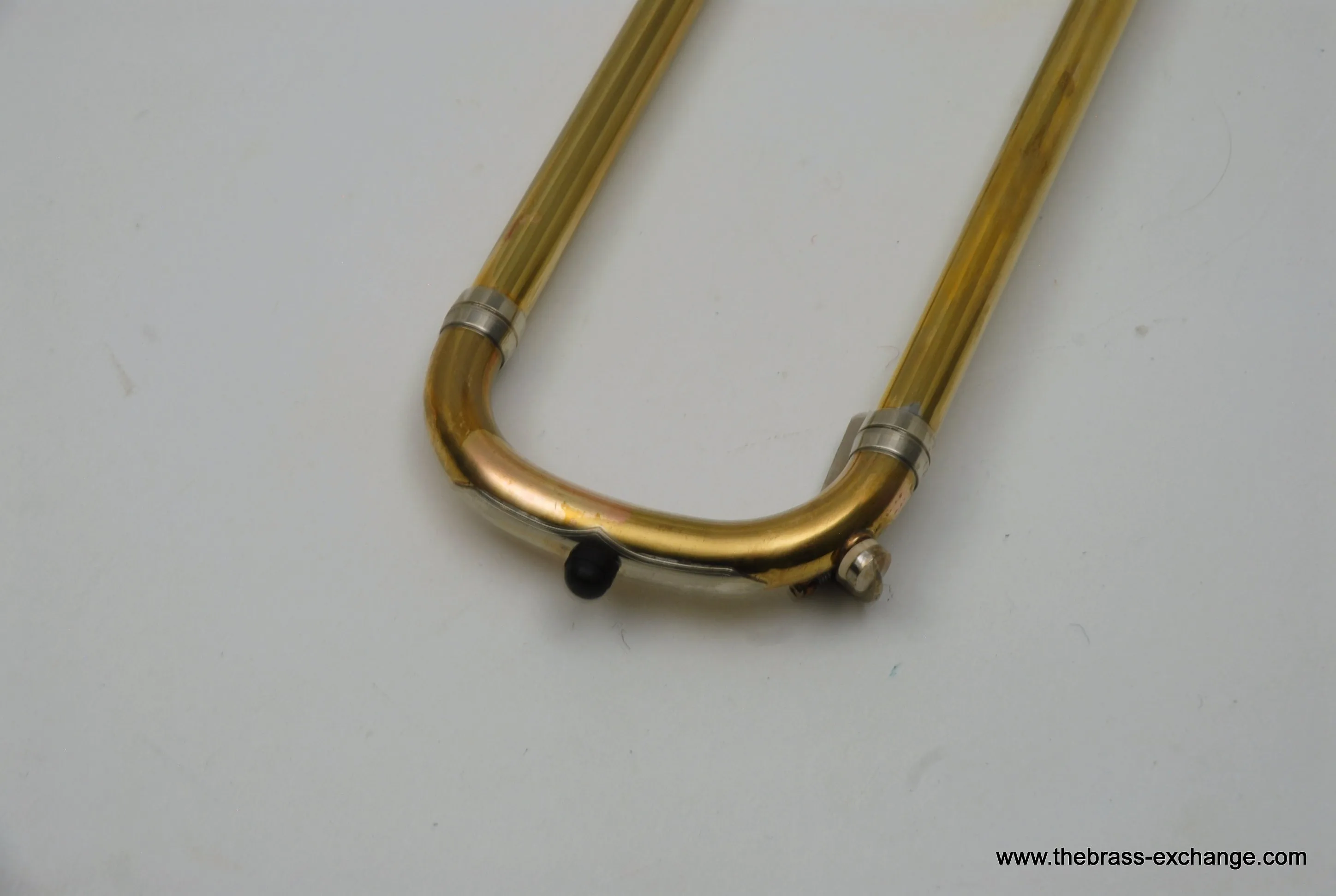 YSL-641 Rose Brass Large Bore Straight Tenor | Brass Exchange