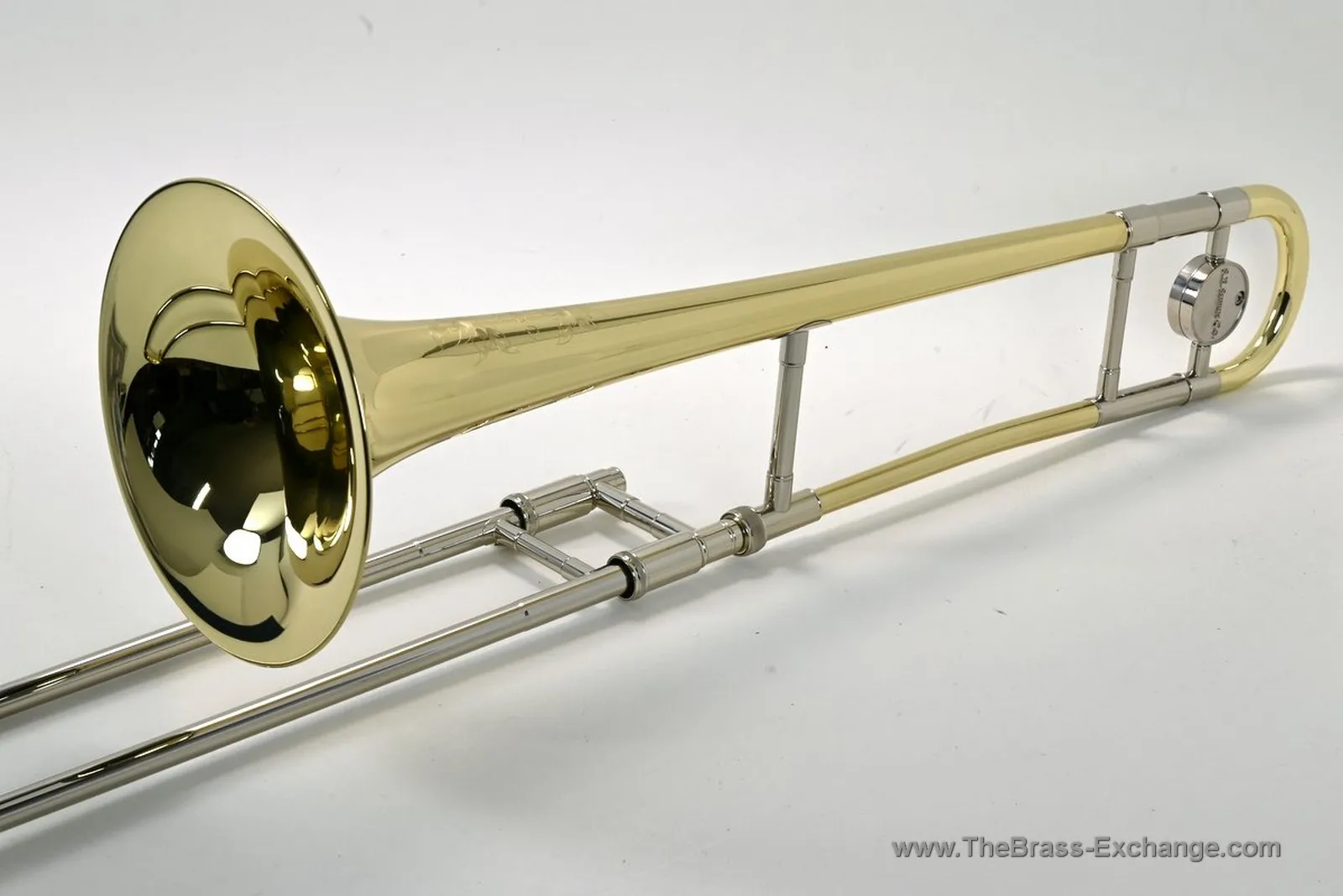 S.E. Shires STBA30 Trombone Full Assembly Angled View