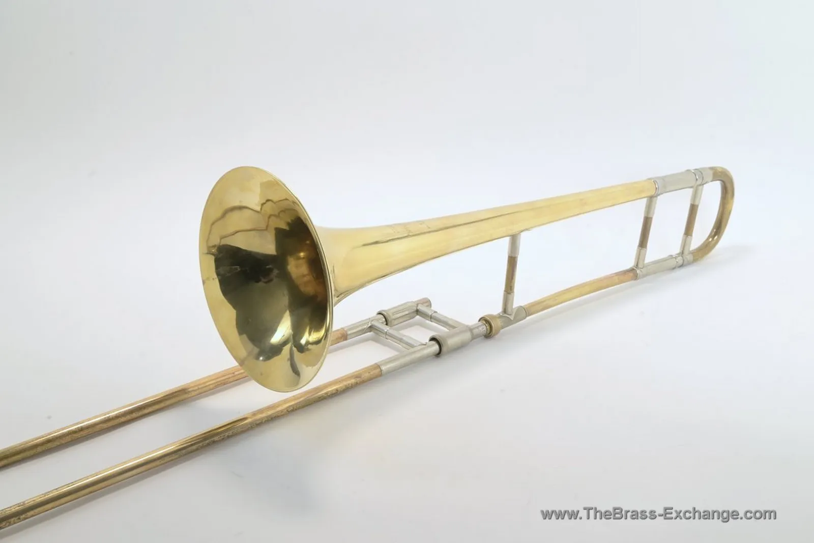 Bach 8 Mt Vernon NY Era Trombone SN 4592 – Bell and Slide Reverse Angle