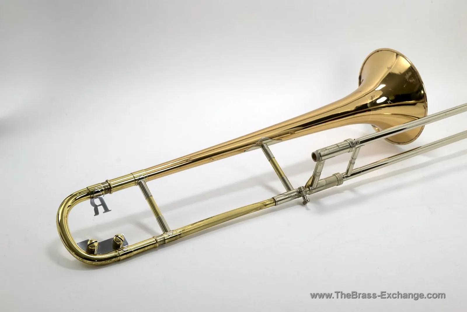 Rath R10 Gold Brass Jazz Trombone SN025 – Full View Assembled