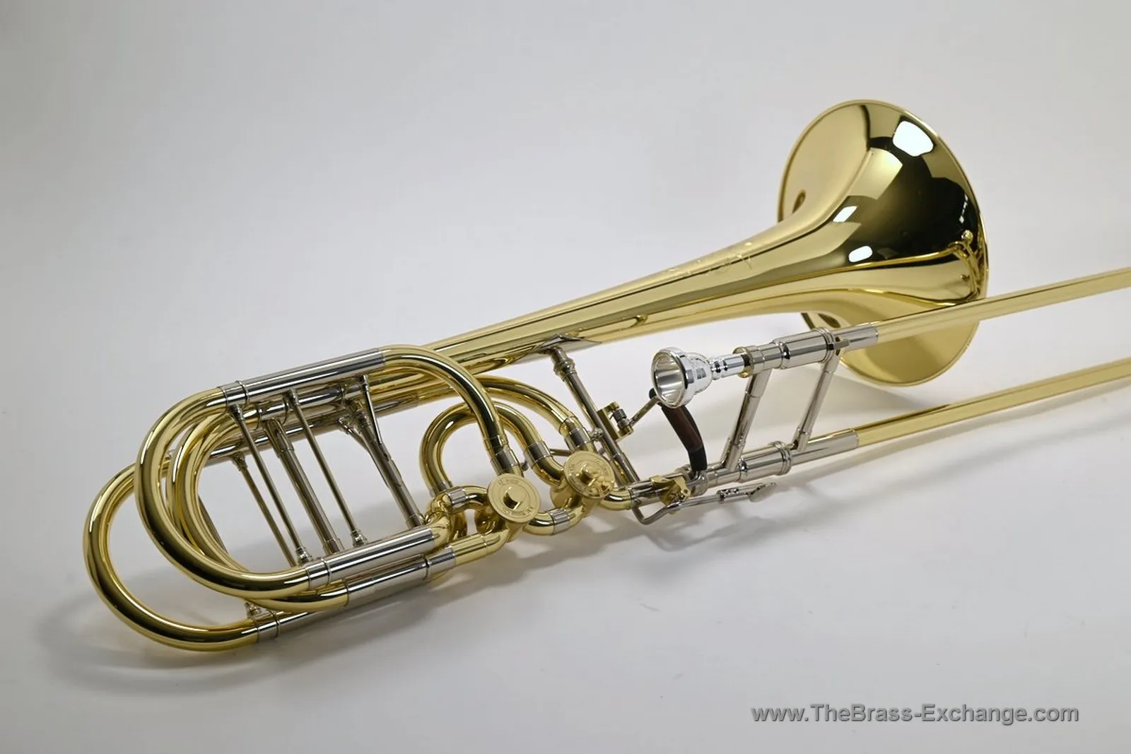 S.E. Shires Q36YR Q-Series Bass Trombone – Full Instrument Player View (STBQ36YR)