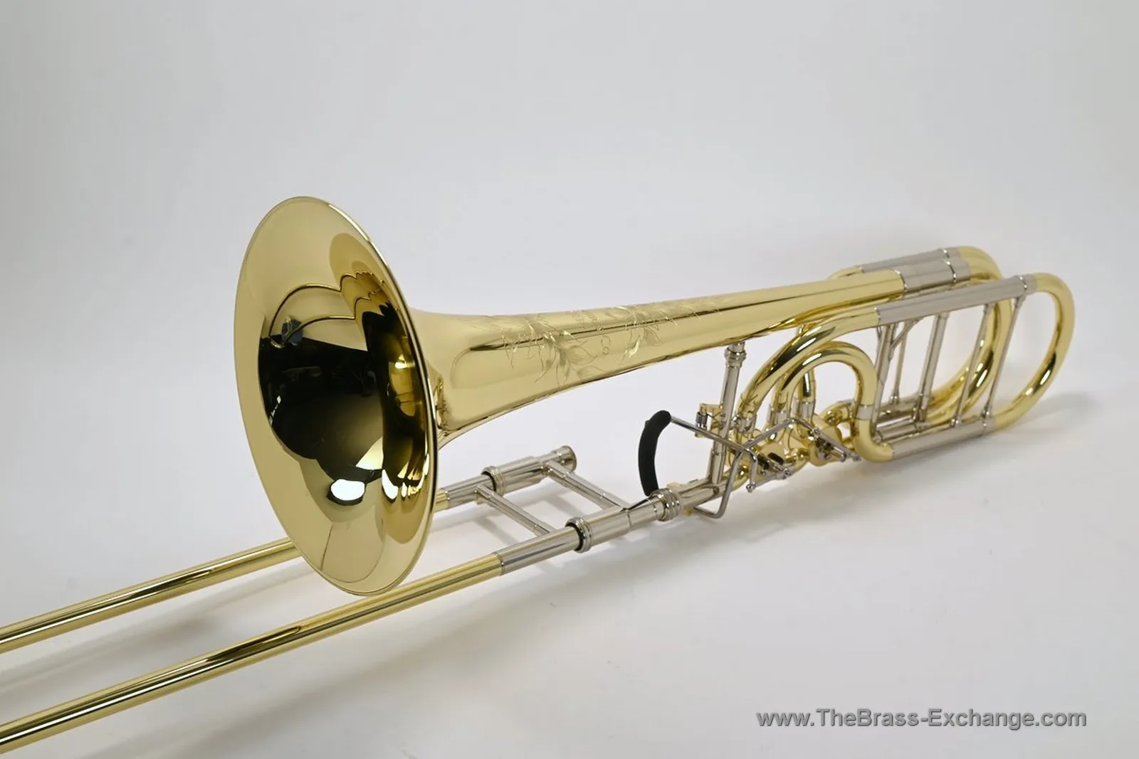S.E. Shires Q36YR Q-Series Bass Trombone – Full Instrument Player View (STBQ36YR)