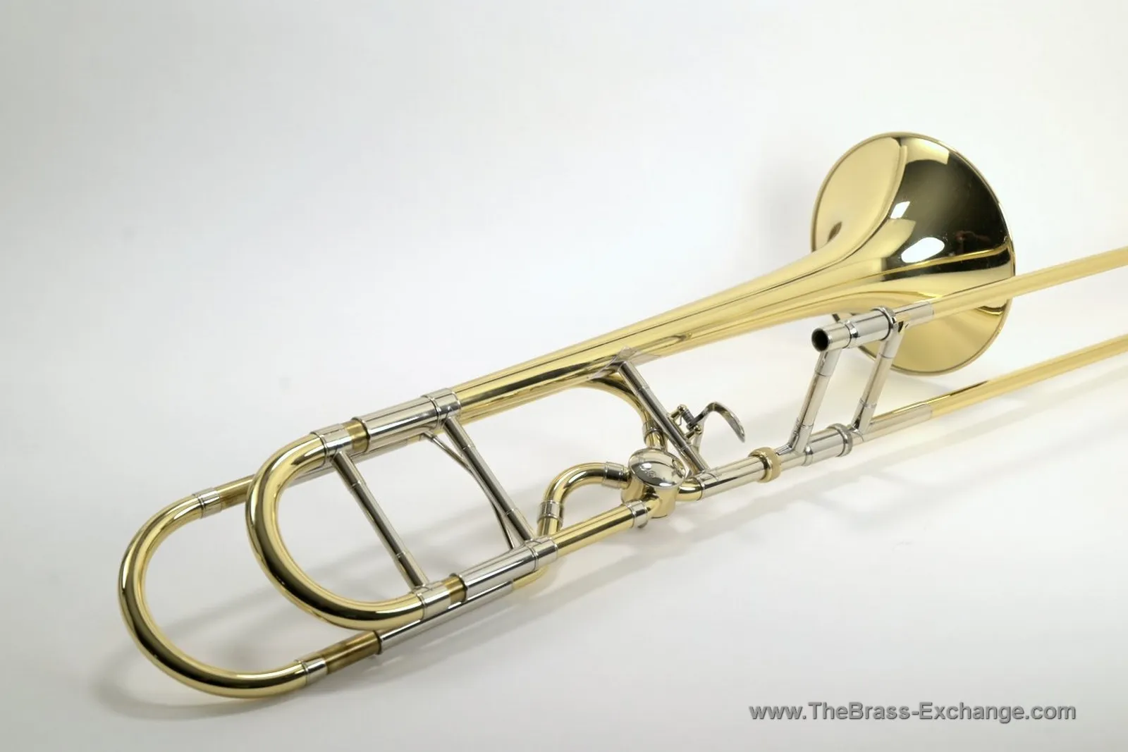 Bach 42BOF Tenor Trombone Full Left Side View
