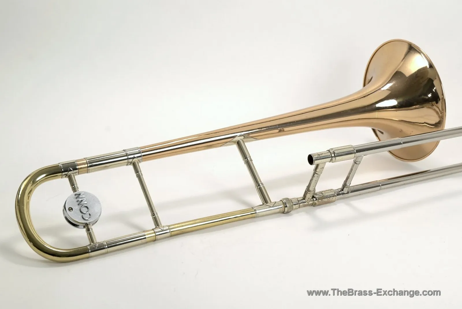 Conn 8H-S Elkhart Era Tenor Trombone – Full Instrument Right Side View