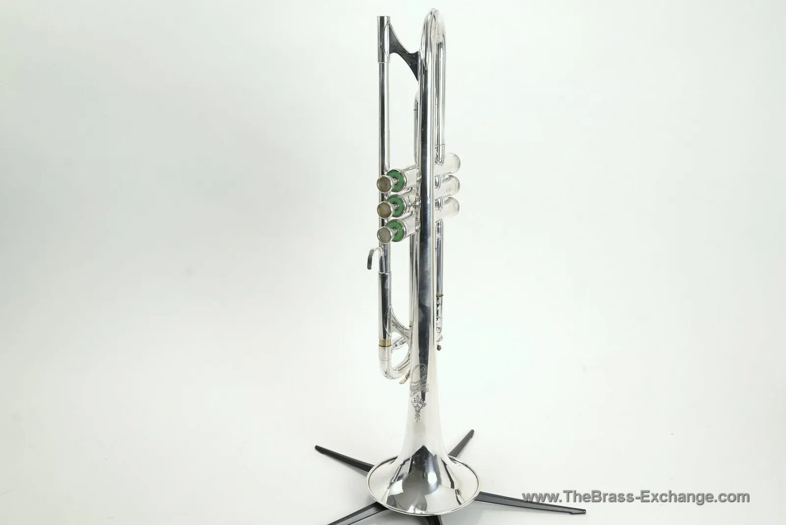 Giardinelli Silver Bb Trumpet – Vintage European-Made Bb Trumpet Professionally Serviced by The Brass Exchange