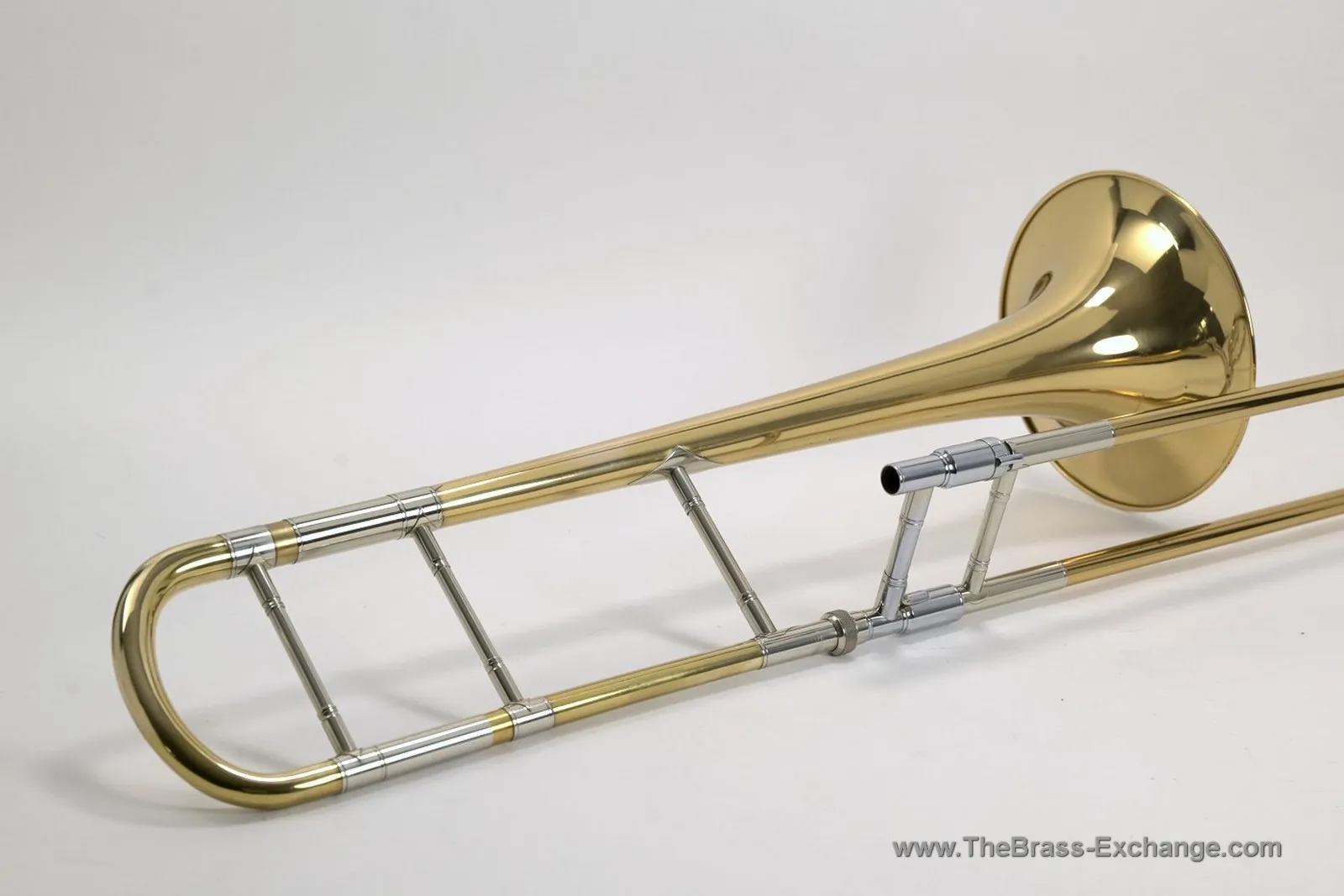 Mirafone Large Bore Tenor Trombone c.1970 – Full Instrument View