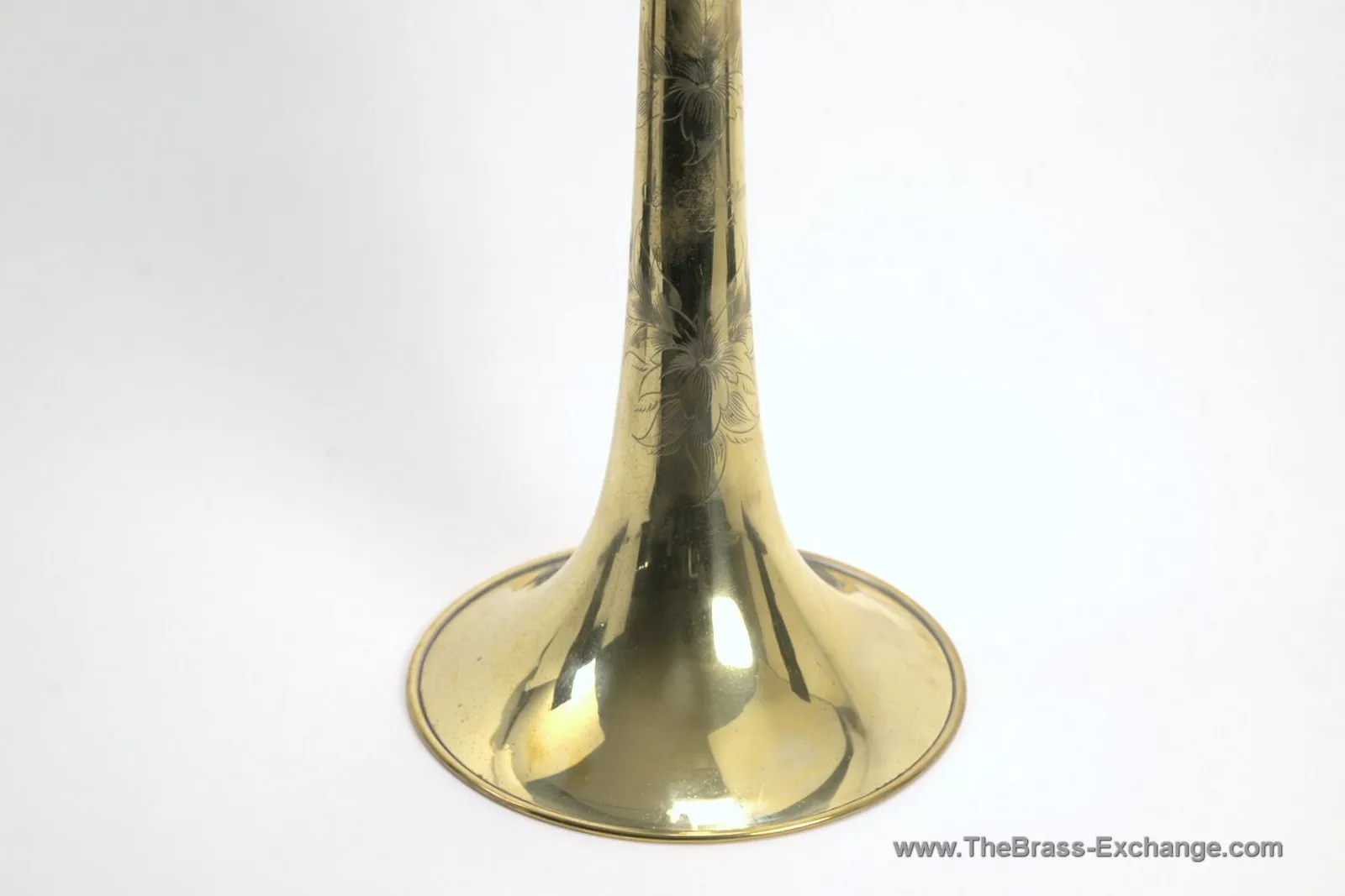 S.E. Shires 1YM Tenor Bell Flare with Boston Floral Engraving