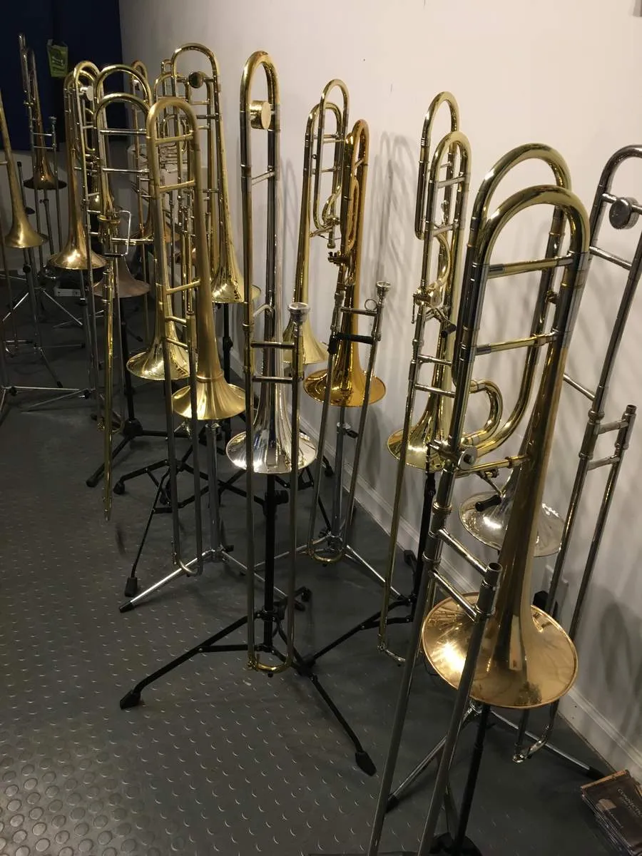 Trombones in stock The Brass Exchange
